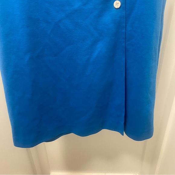 Vintage Catalina Blue A-Line Skirt - Picture 10 of 12